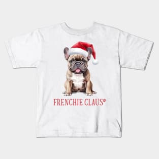 Christmas Frenchie Pun Kids T-Shirt